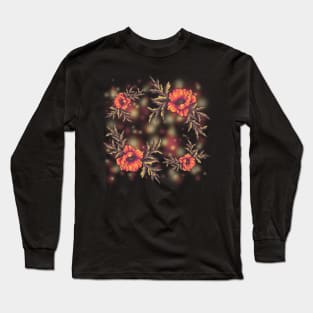 field of poppies Long Sleeve T-Shirt